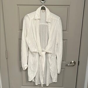 Surf Gypsy White Swim Coverup